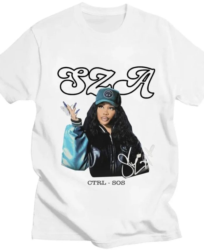 SZA White Ctrl Shirt