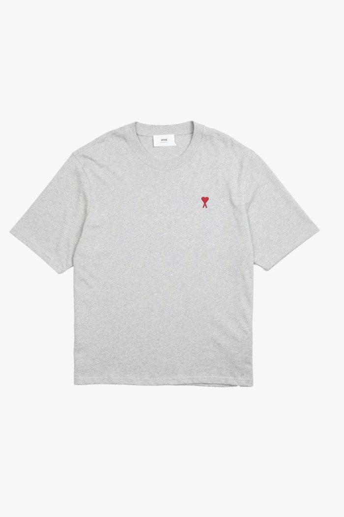 T-shirt ami de coeur Gris cendre chine