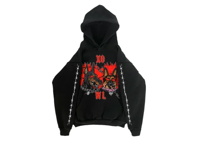 The Weeknd x Warren Lotas Best Friend Hoodie – Black