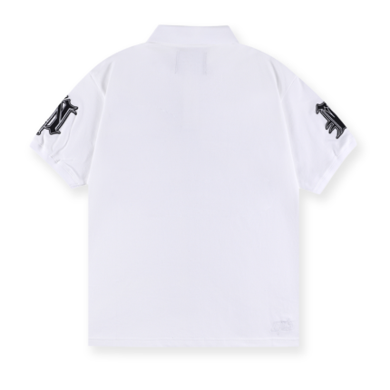 Unknown Academy Polo T-Shirt – White