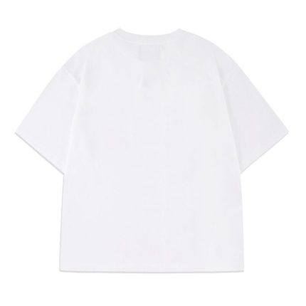 Unknown College Logo Tee – White