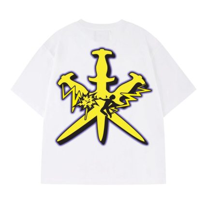 Unknown Electric Dagger Tee – White