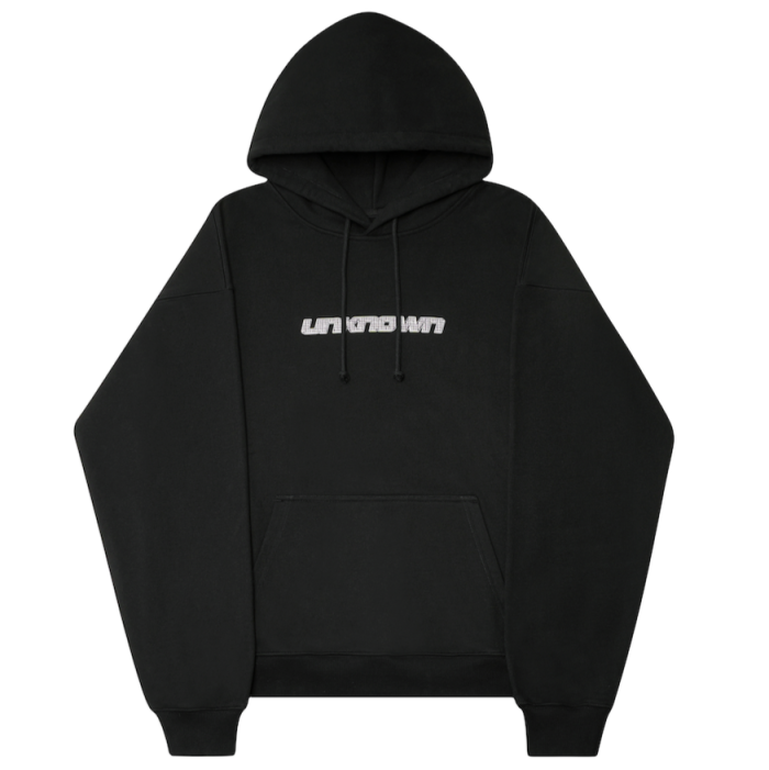 Unknown Iced Out Dagger Hoodie – Black