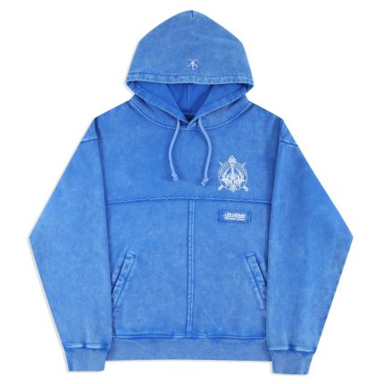 Unknown London Patch Hoodie – Blue