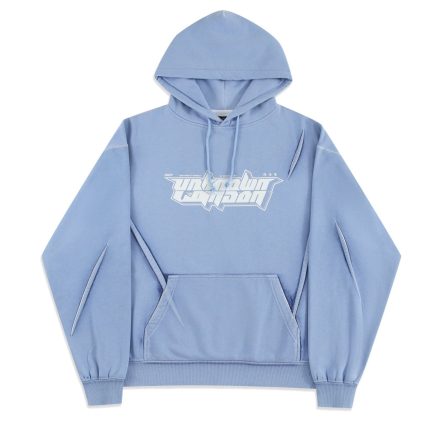 Unknown London Retro Hoodie – Blue