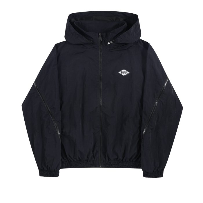 Unknown London Track Jacket – Black