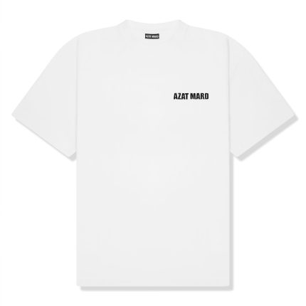 Azat Mard Crest T Shirt White