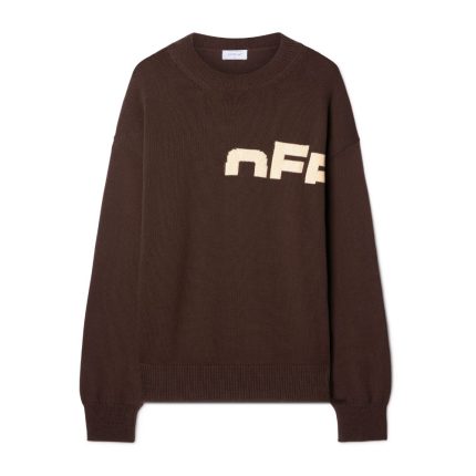 black off split knit sweater black off split knit sweater