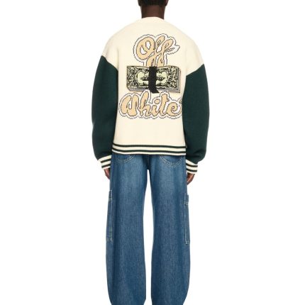 crystal cash varsity cardigan