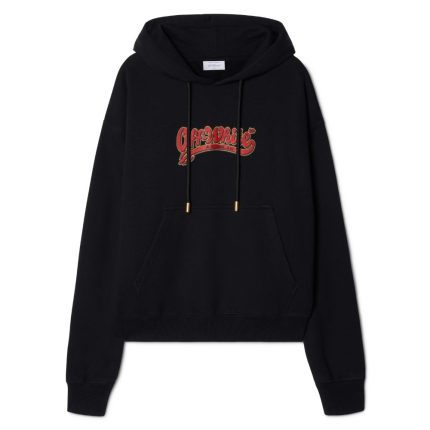 off-white c/o ac milan black arrow hoodie
