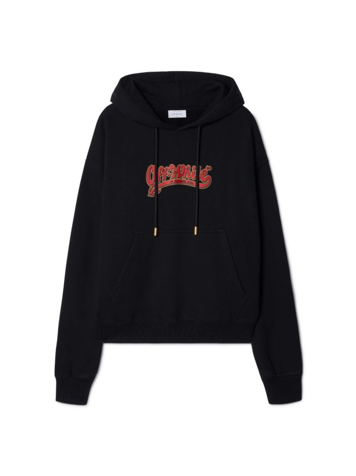 off-white c/o ac milan black arrow hoodie