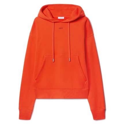 orange vibe arrow hoodie