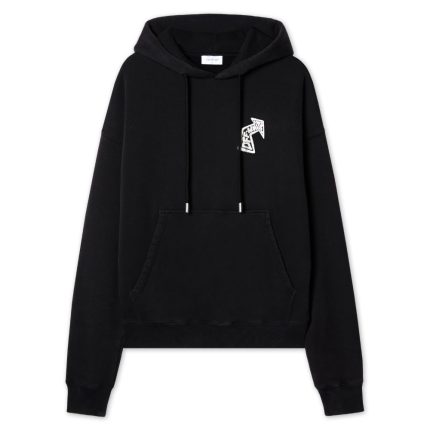 skate black arrow hoodie