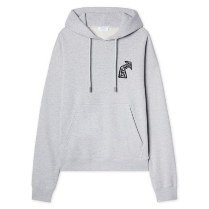 skate grey arrow hoodie