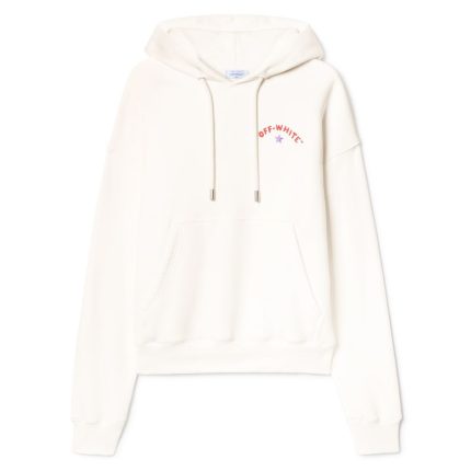 white starry arrow hoodie
