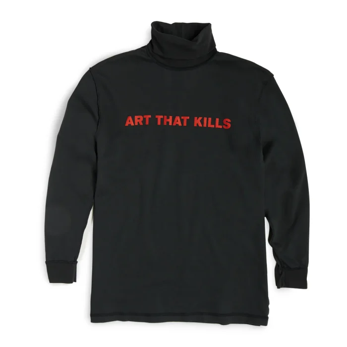 Art That Kills Reversible Turtleneck