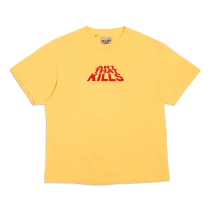 Atk Stack Logo Tee Yellow