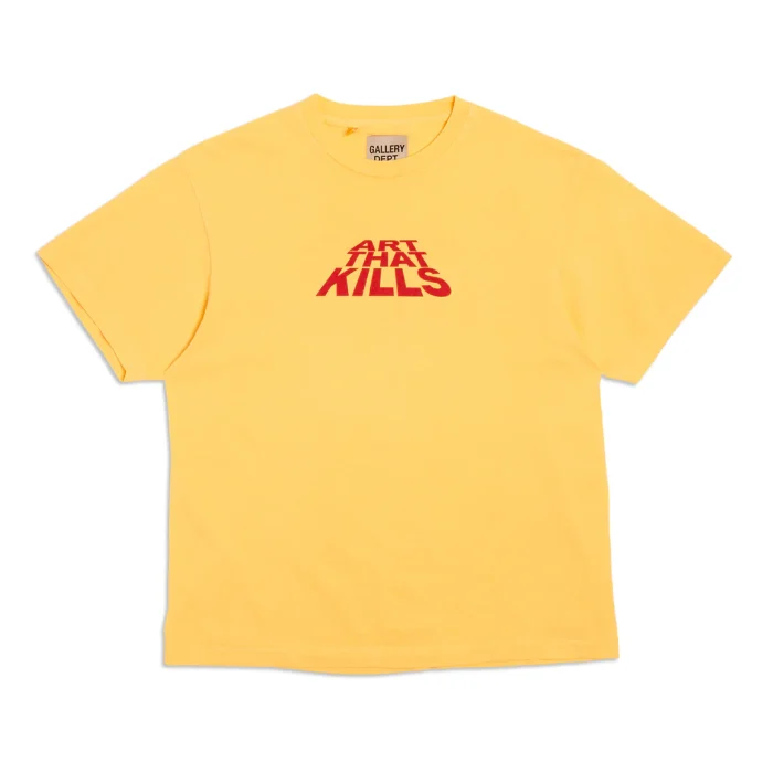 Atk Stack Logo Tee Yellow
