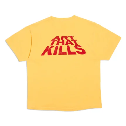 Atk Stack Logo Tee Yellow