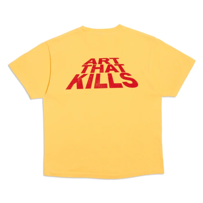 Atk Stack Logo Tee Yellow