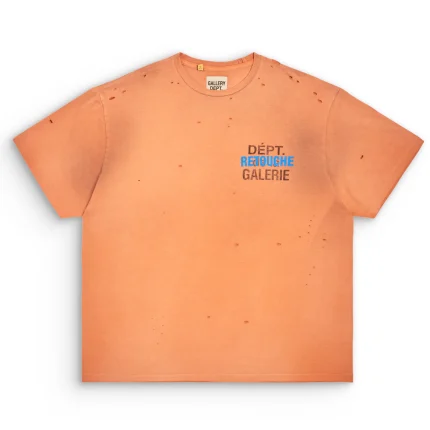 Retouche Damaged French Tee